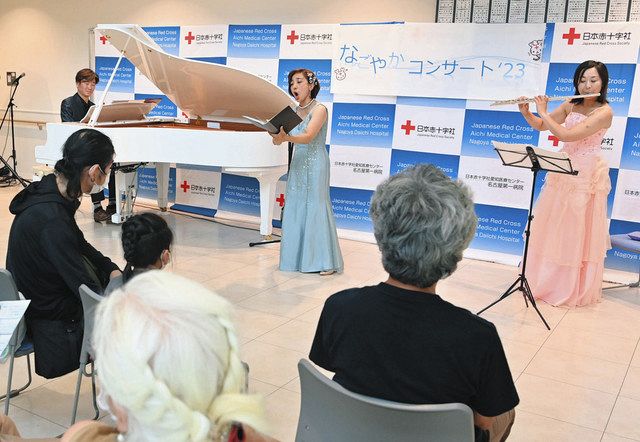 病院内にさわやかな癒しの調べを　中村日赤で４年ぶりコンサート