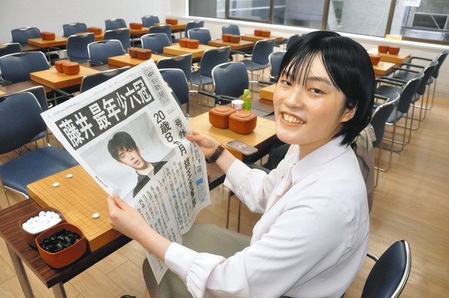 最年少記録「塗り替えて」 藤井六冠の同級生、囲碁プロ：中日新聞Web