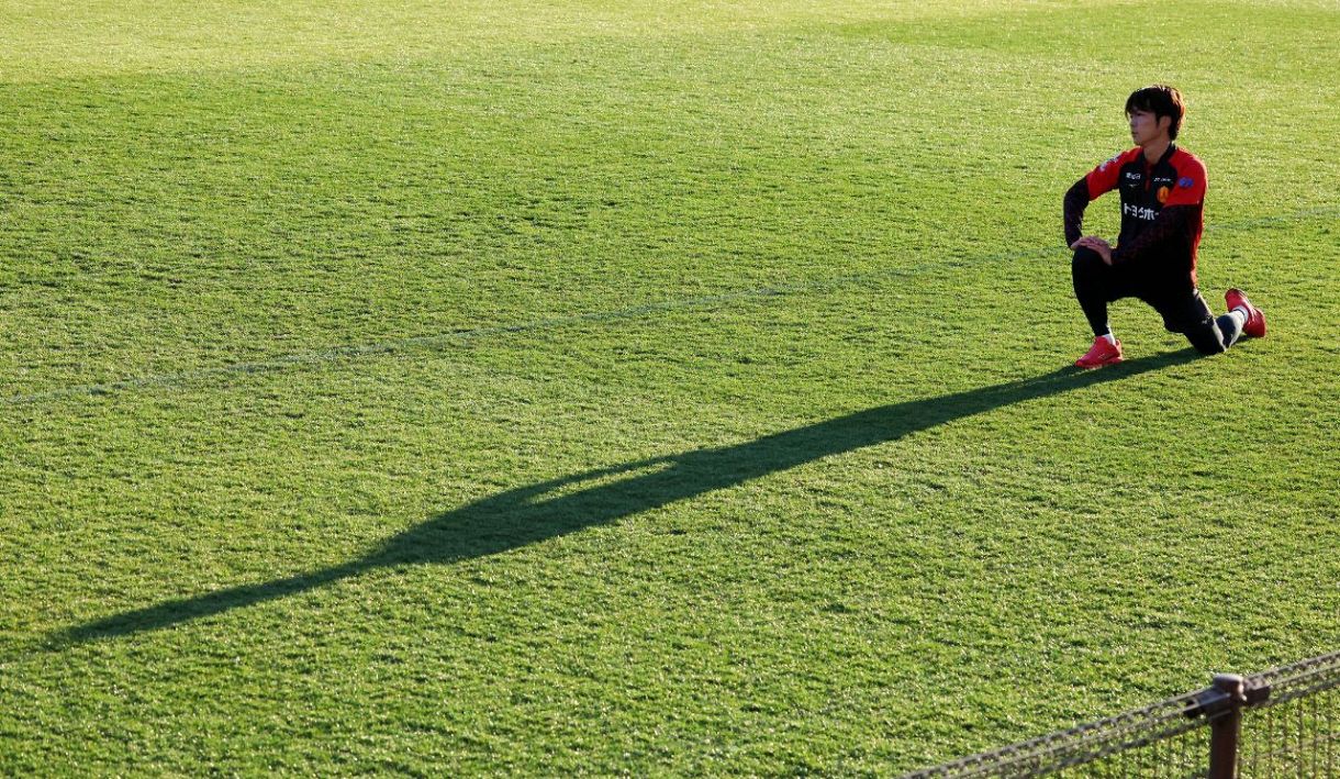 ◇名古屋グランパス 1月7日の公開練習【フォトギャラリー】：中日