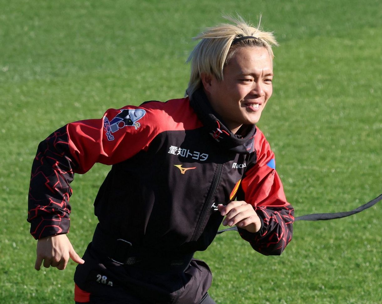 ◇名古屋グランパス 1月7日の公開練習【フォトギャラリー】：中日