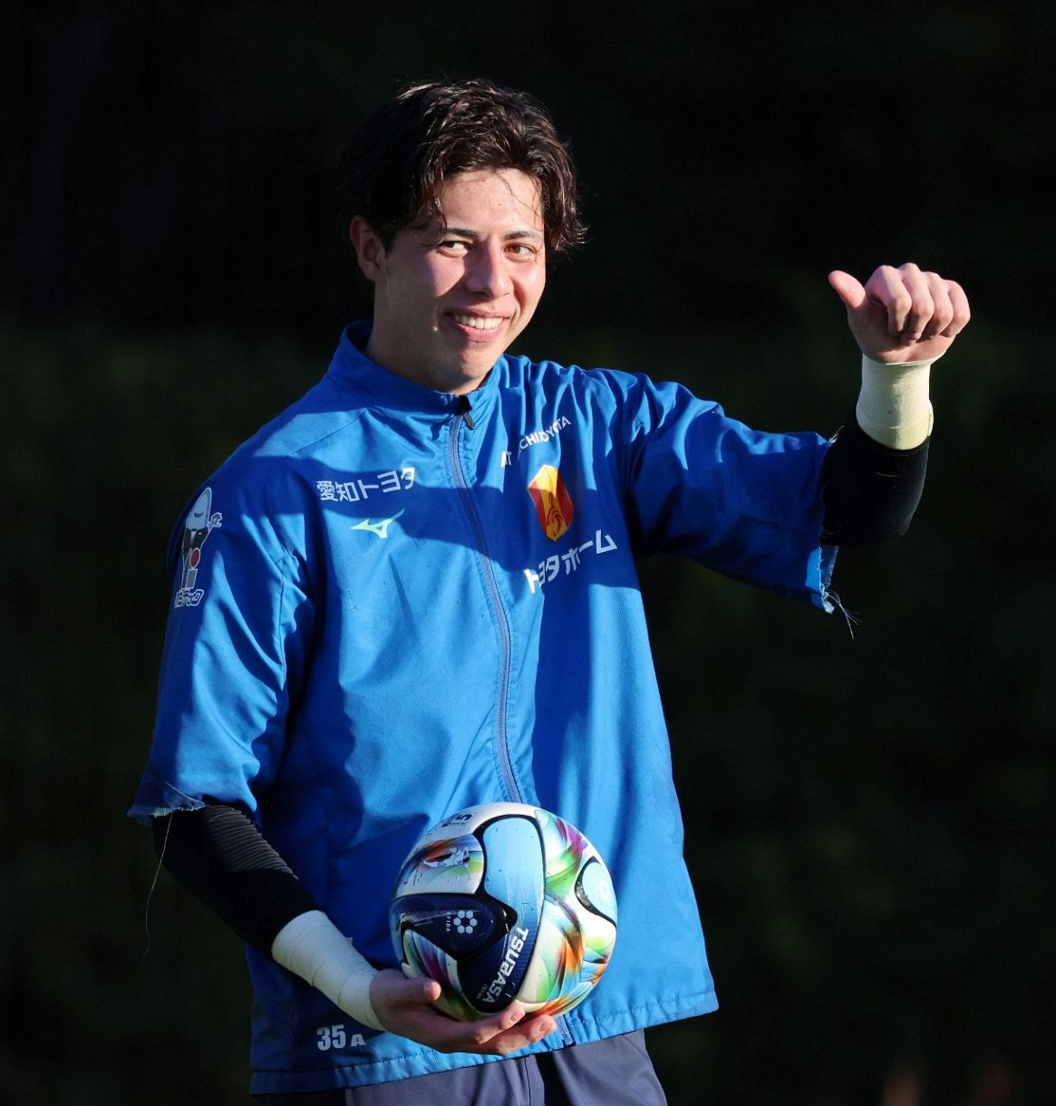 ◇名古屋グランパス 1月7日の公開練習【フォトギャラリー】：中日