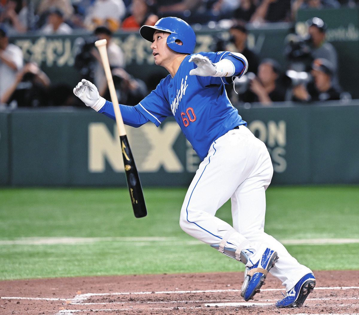 中日・山本泰寛、今季1号勝ち越しソロ！ かつての古巣・東京ドームで