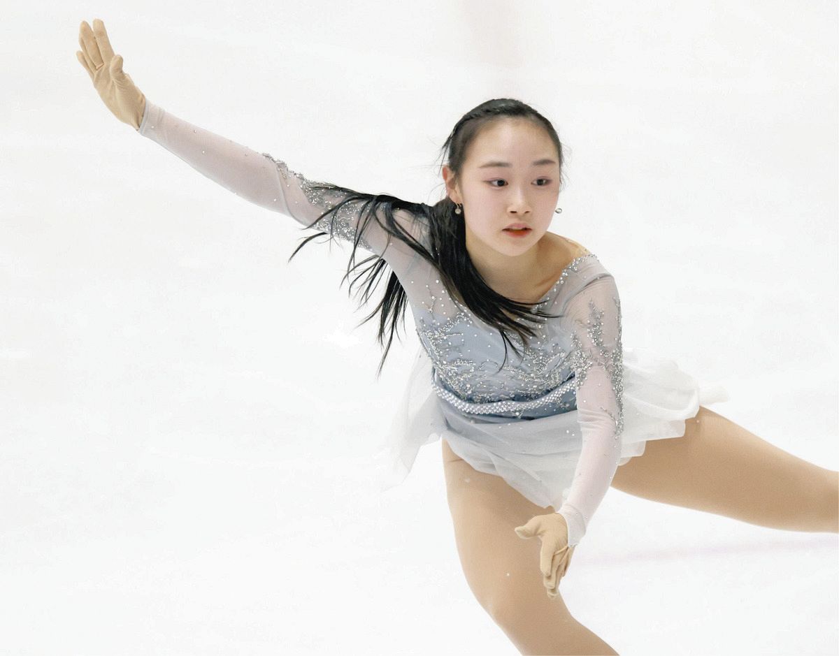 フィギュアスケート中部選手権、中京大の松生理乃が優勝：中日新聞Web