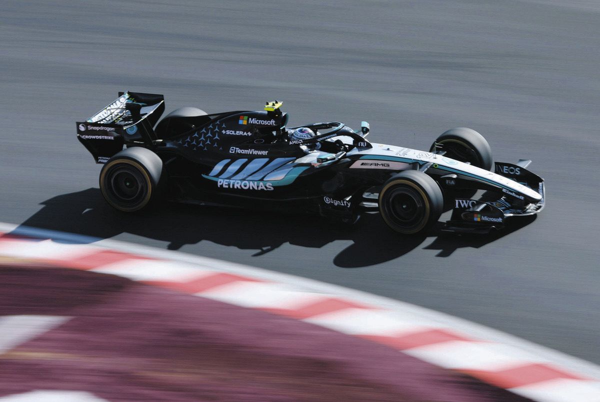 F1日本GP】メルセデス、鈴鹿で『完璧な1日』 全タイヤでロングラン完遂