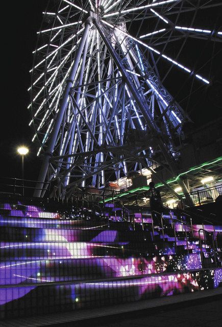 四季や刈谷の姿を投影 ハイウェイオアシスで愛教大生や市職員が映像考案 中日新聞web