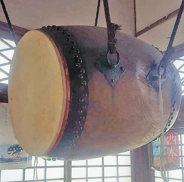 古寺院110年前の大太鼓を復活 勝山の大久保さん、24日にお披露目