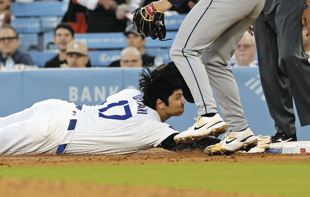大谷翔平、vsマリナーズ：中日スポーツ・東京中日スポーツ