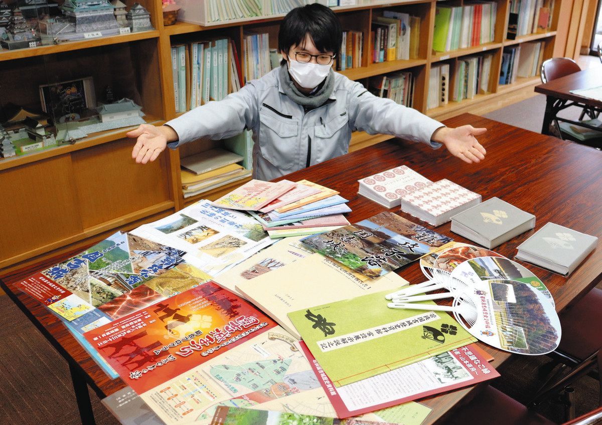 辰にちなみ竜の御城朱印福袋 国吉城資料館で20日から限定販売