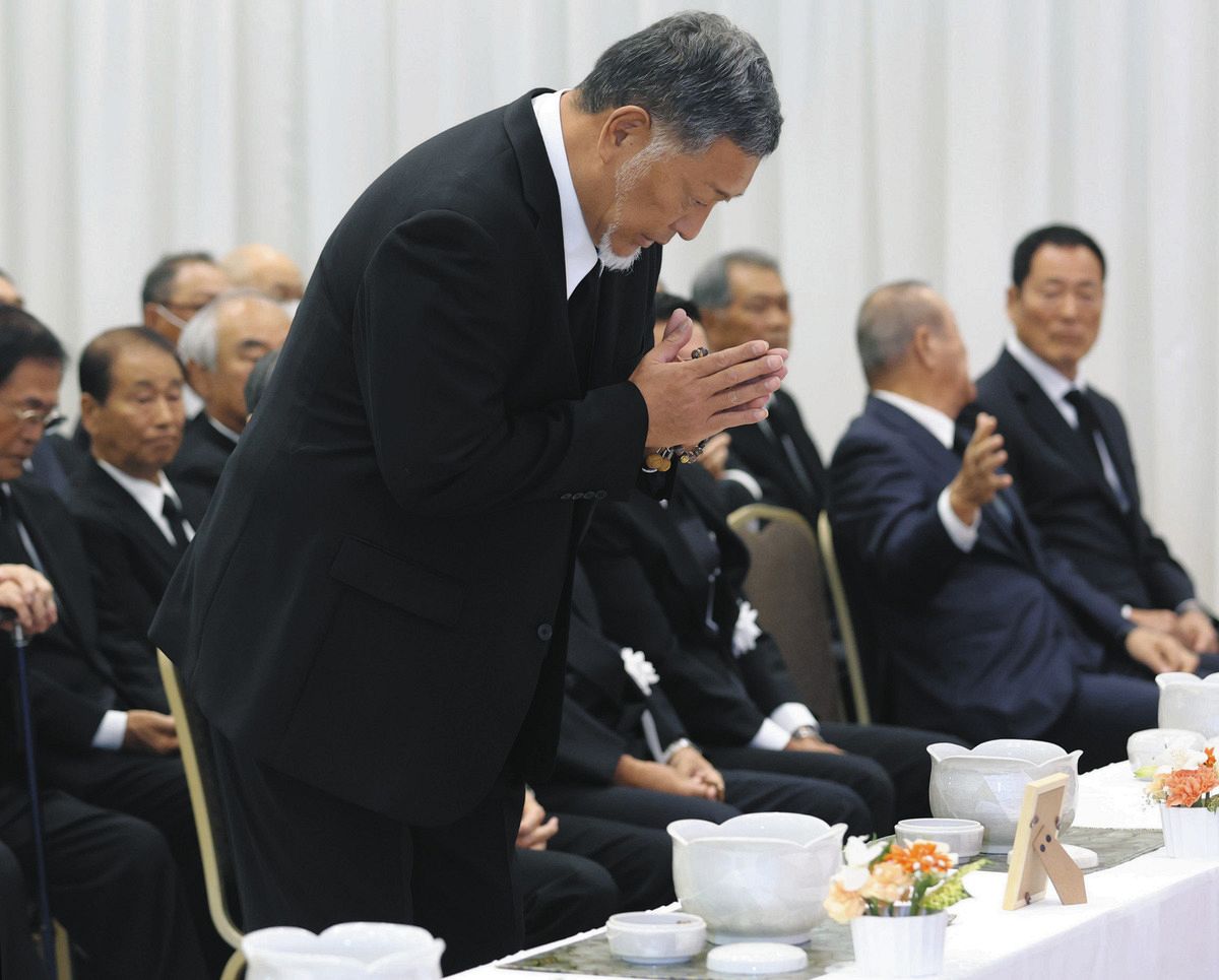 長嶋茂雄さん告別式に清原和博さん参列 1996年争奪戦、長嶋さん「僕の