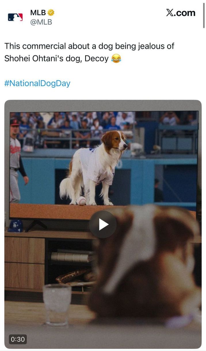 MLB公式Xから