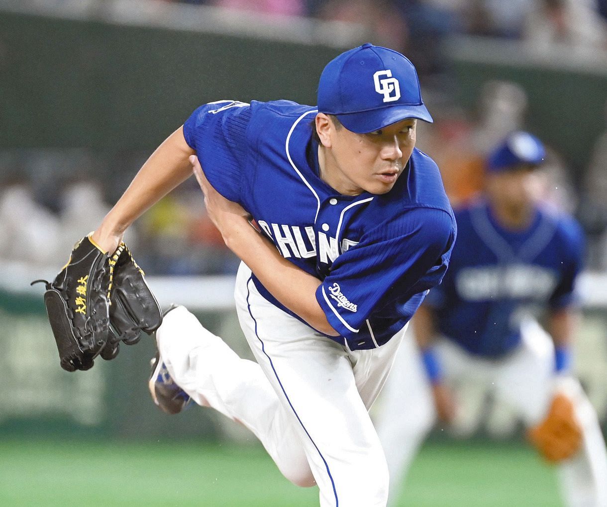 中日】大野雄大、岡本和真に浴びたソロのみ7回1失点の好投で6勝目の