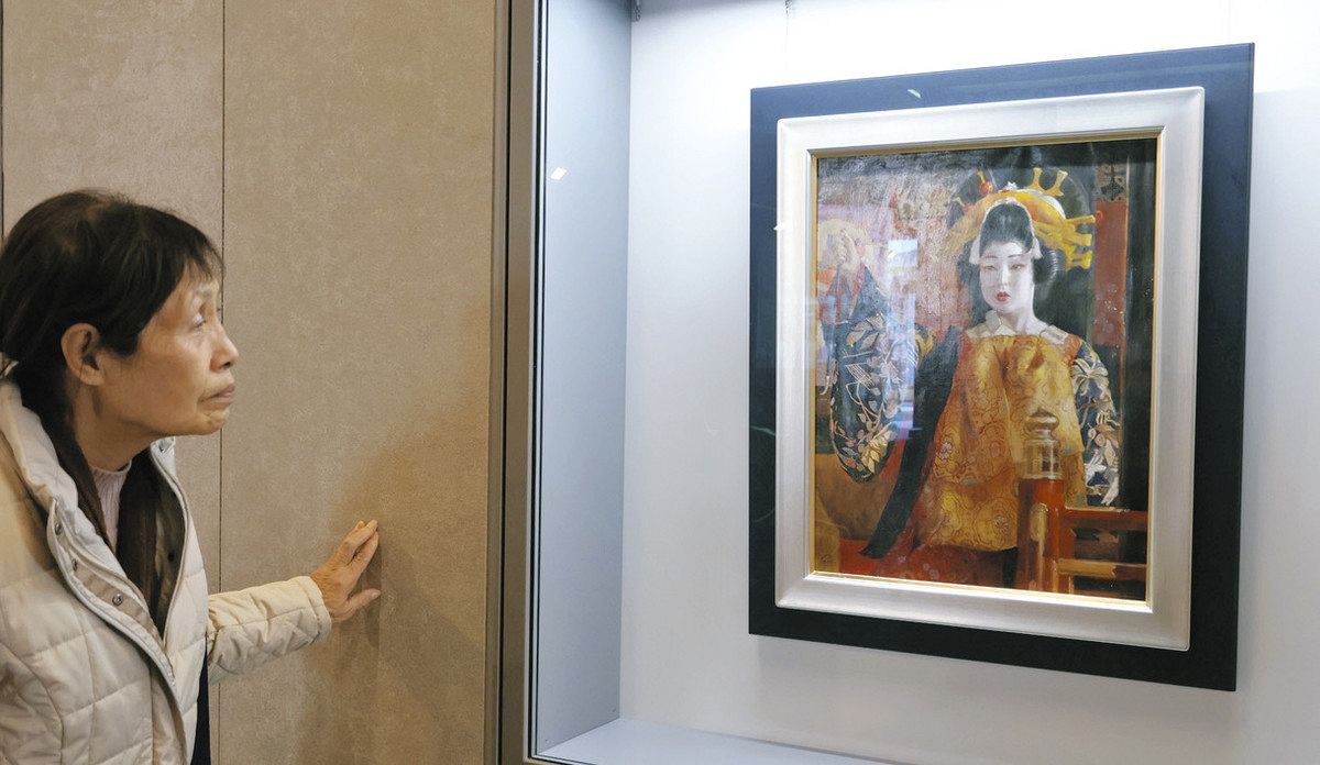 小松駅で洋画・ポスター展示、歌舞伎まつりを盛り上げる