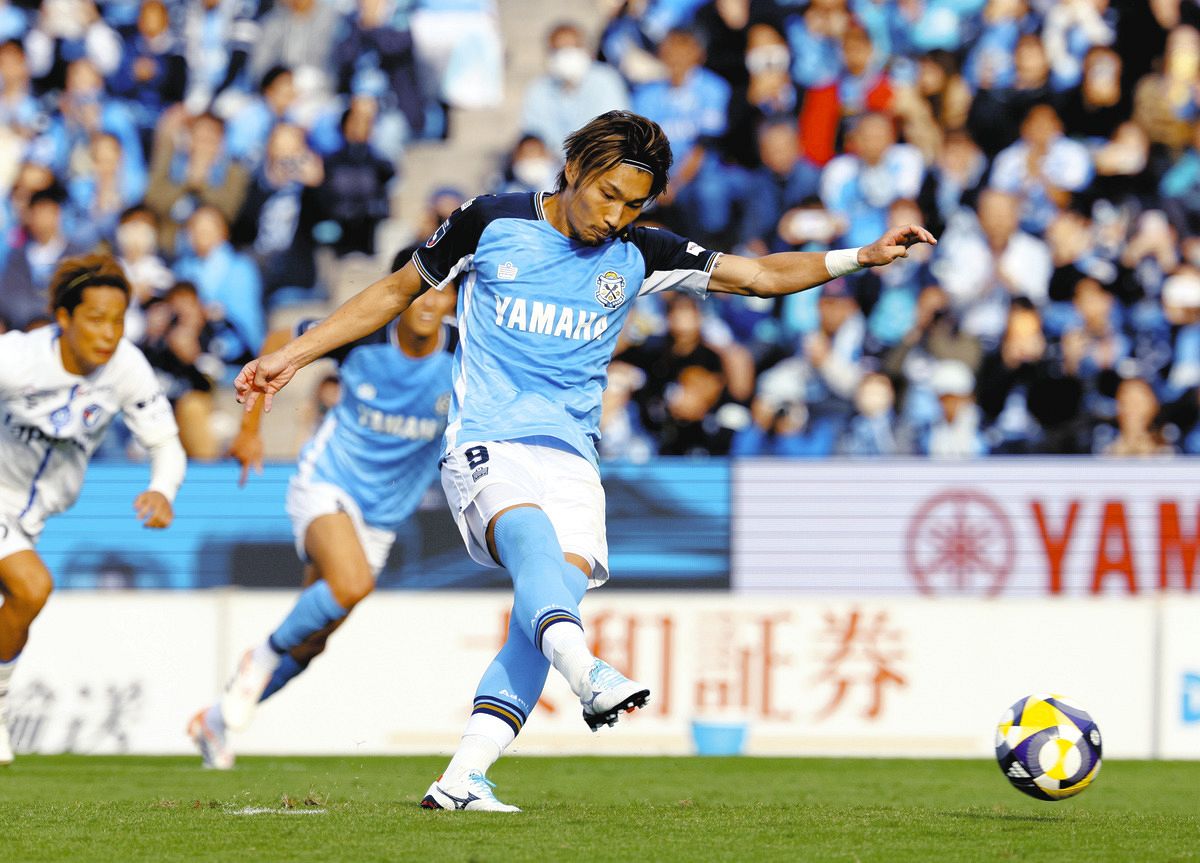 ジュビロ、2位長崎封じる PKで先制し逃げ切り：中日新聞しずおかWeb