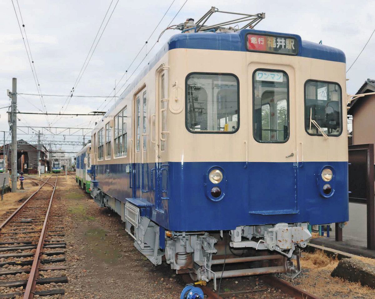 電車　解体 福井鉄道、本物のハンドルやマスコン操作し運転疑似体験 解体せず再出発：中日新聞Web