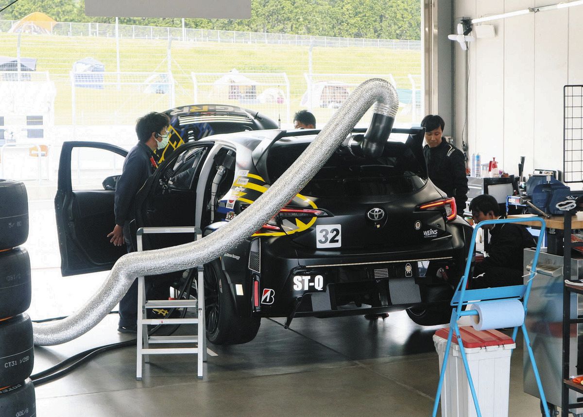 水素燃焼エンジン搭載、GRカローラH2コンセプトが予選総合48番手 世界