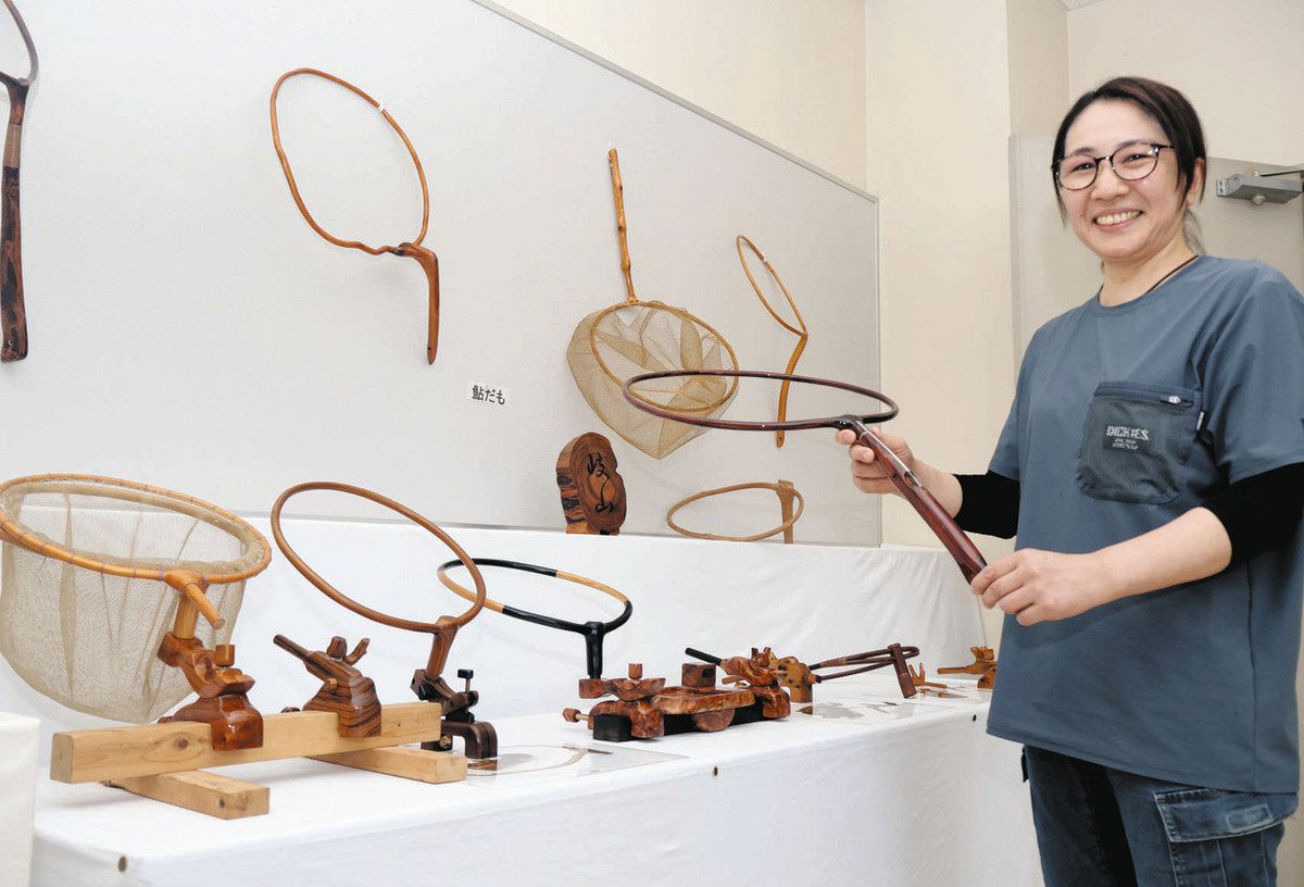 たも職人の技、輝き再び 26日まで、美濃で佐藤さん遺作展：中日新聞Web