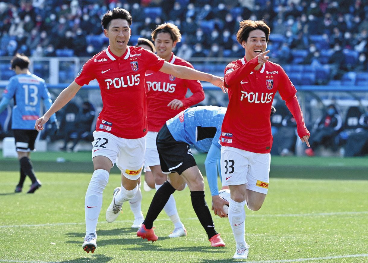 浦和 江坂任の2発でまず今季 1冠 絶対王者 川崎を沈めた 富士フイルム スーパー杯 中日スポーツ 東京中日スポーツ