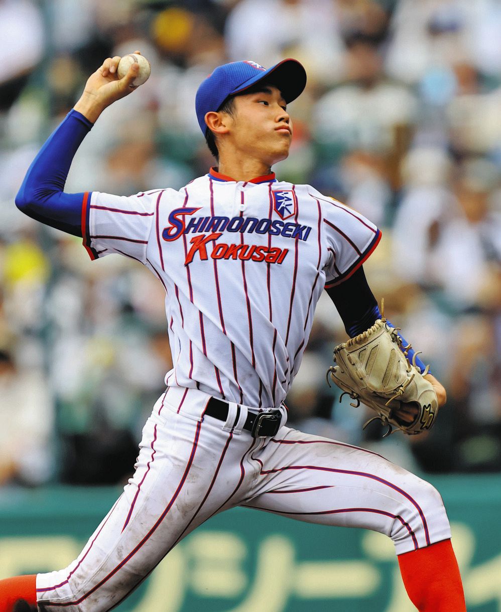 下関国際シャツ 山口県高校野球】第1シード下関国際、三度目の正直