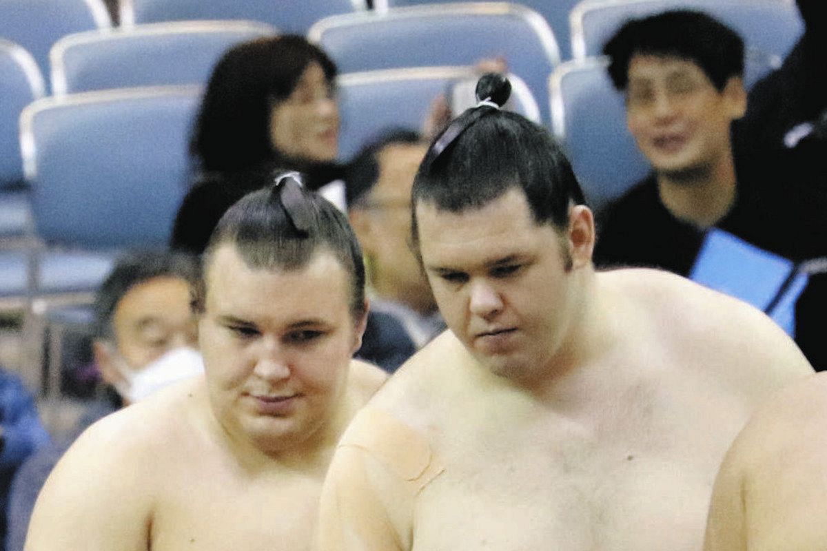 大相撲・ウクライナ出身の安青錦、あえて「左曲がり」のちょんまげに