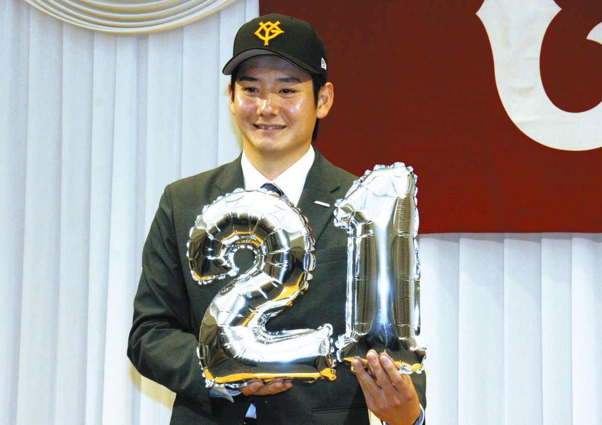 巨人1位・竹丸和幸、目標は明確、「打倒サトテル」、「満員東京ドーム 