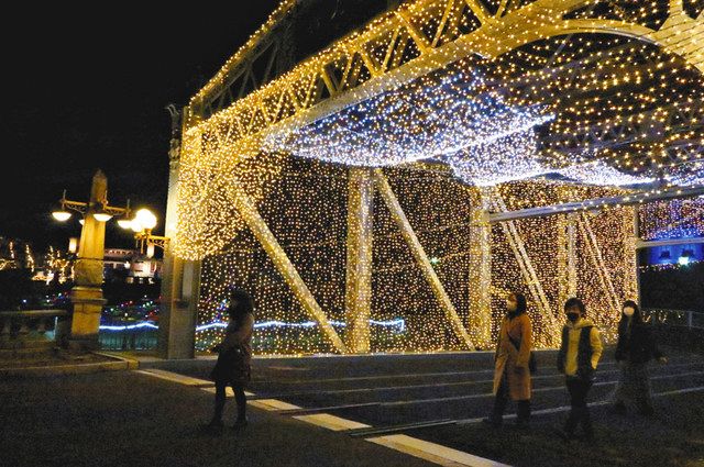 園内 光が包む 愛知 犬山 きらめき明治村 開幕 中日新聞web