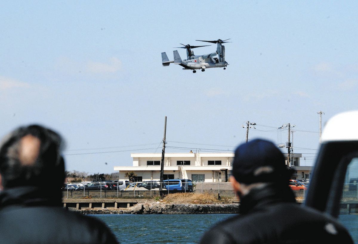 安全懸念、それでも飛ばす 木更津に陸自導入のオスプレイ全17機配備