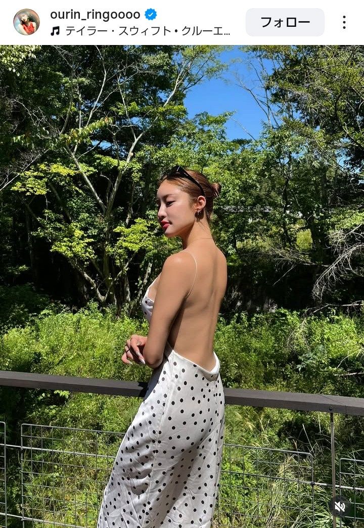 王林の公式インスタグラムより