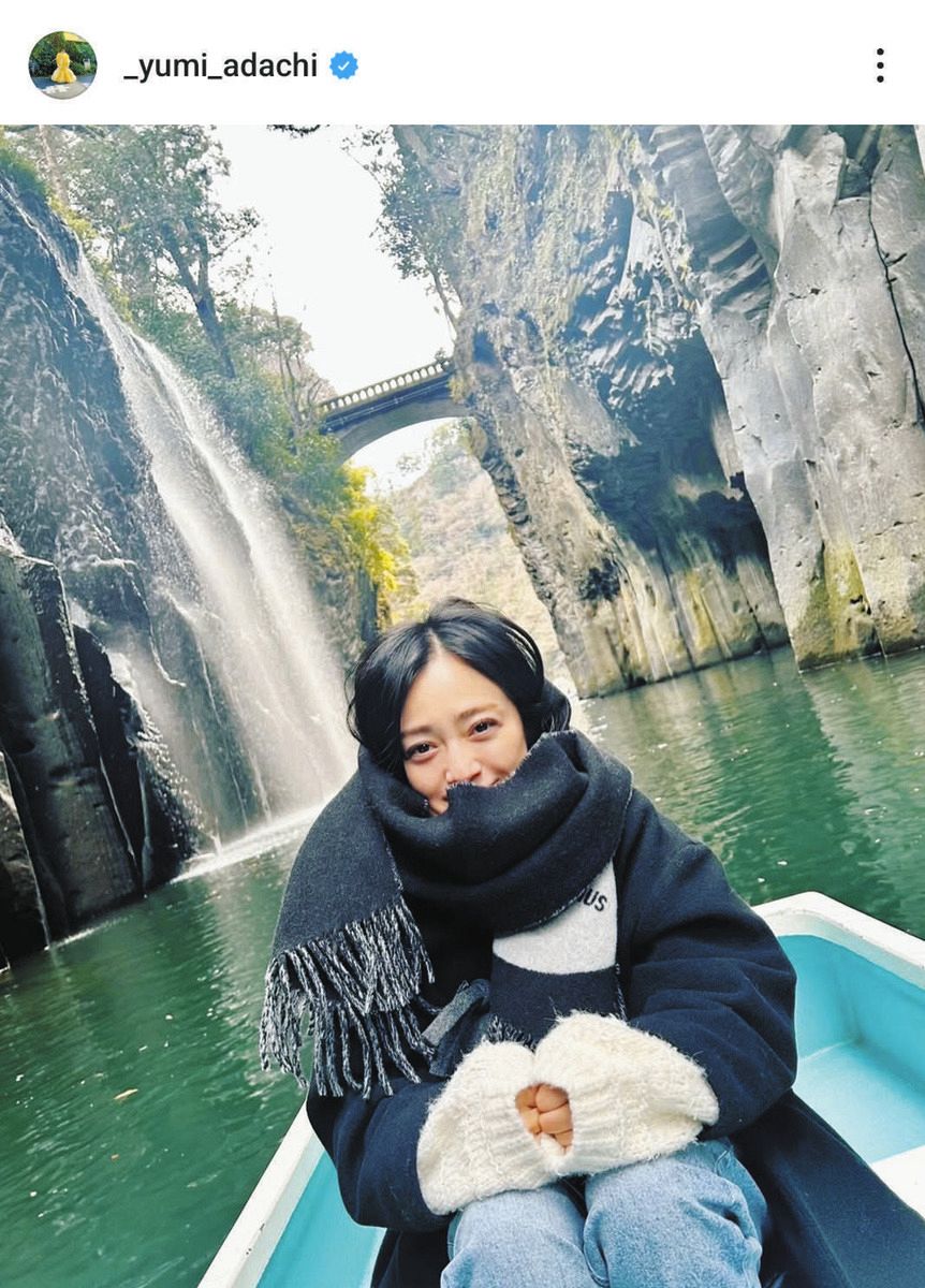 ◇安達祐実、「女神降臨」パワースポットを訪問【写真】：中日スポーツ