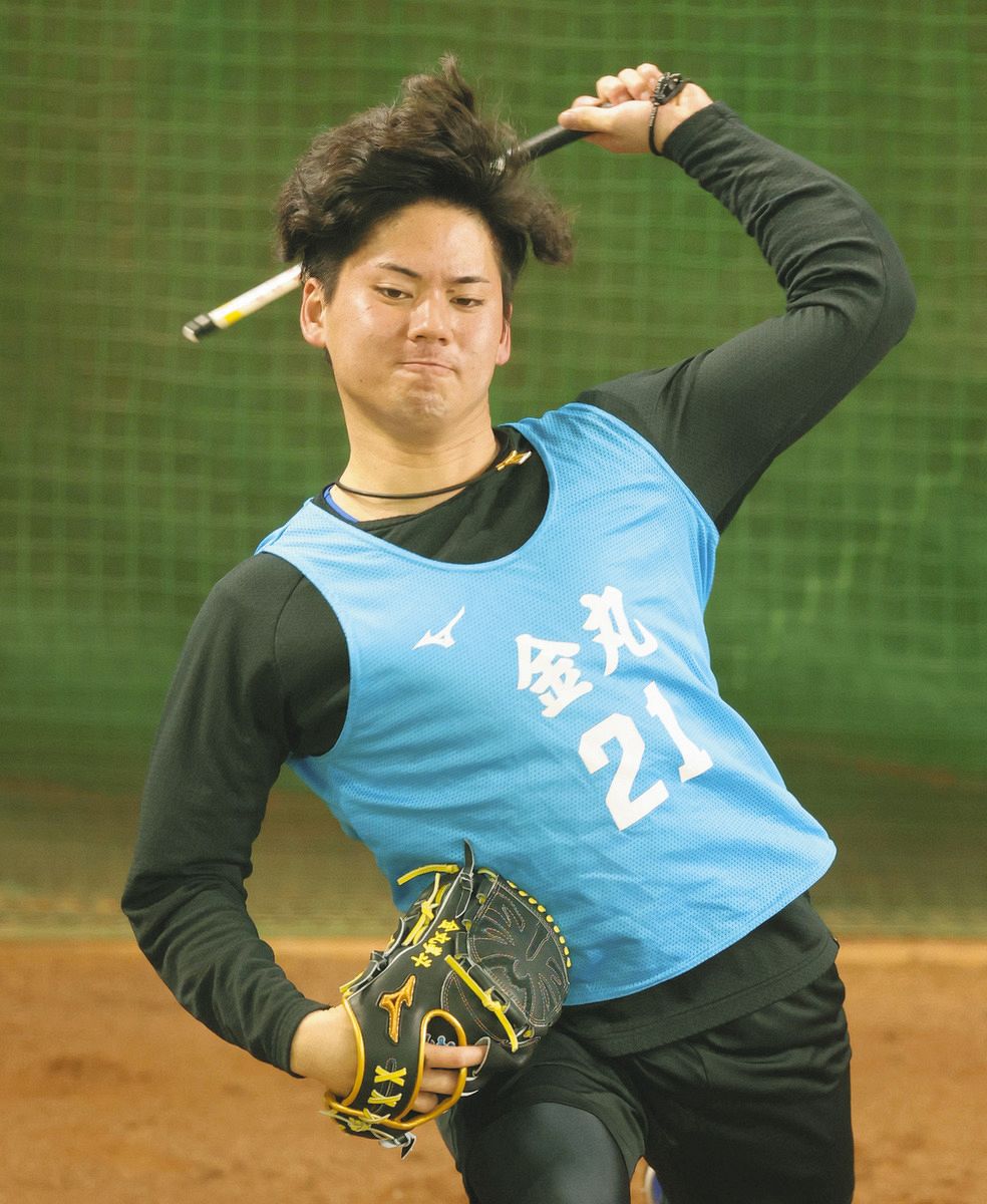 2軍読谷組スタートの金丸夢斗投手「今は焦らず体力づくり」 中日