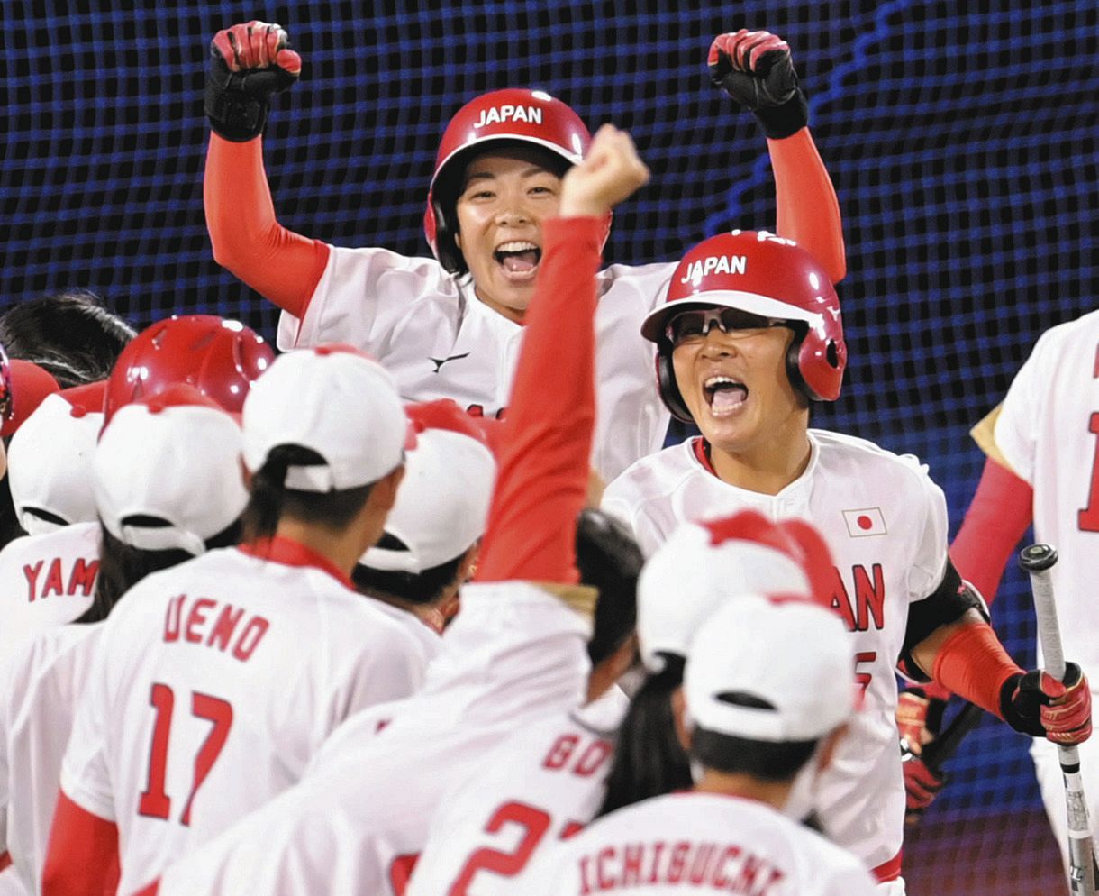 日本3連勝！山本&藤田の2発5点を後藤の好リリーフで守り切る【東京五輪ソフトボール】：中日スポーツ・東京中日スポーツ