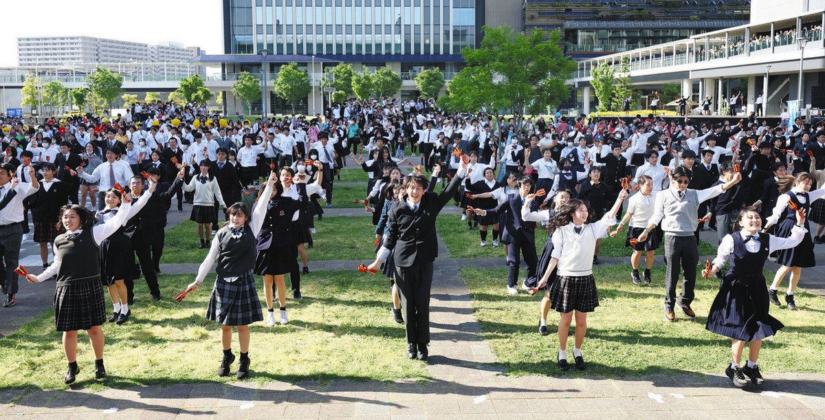 新入生つながるきっかけに 名古屋で私立中高生らの歓迎フェス：中日新聞Web