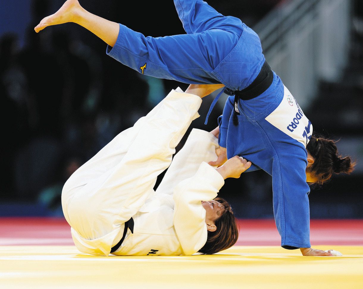 角田夏実が金メダル、日本選手団メダル第1号 パリ五輪柔道、永山竜樹は銅メダル:中日新聞Web