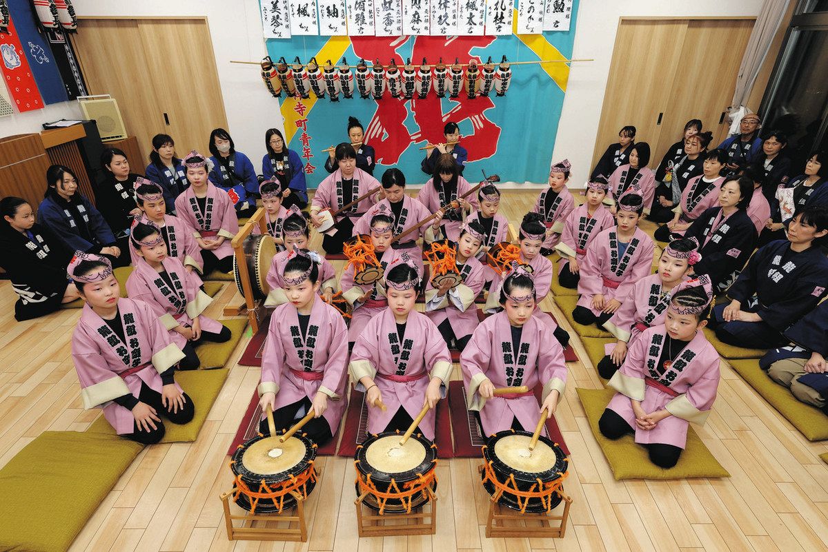 浜松まつり 法被 東伊場 子供 からく