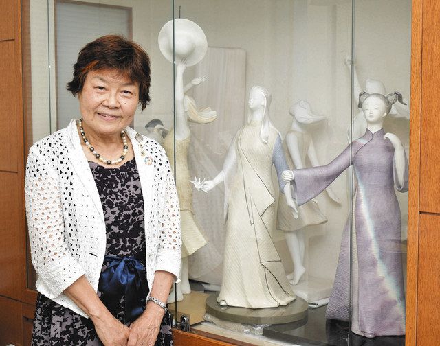 私の自信作＞ 平和の象徴重ね合わせ 伊藤典子さん（77）＝春日井市