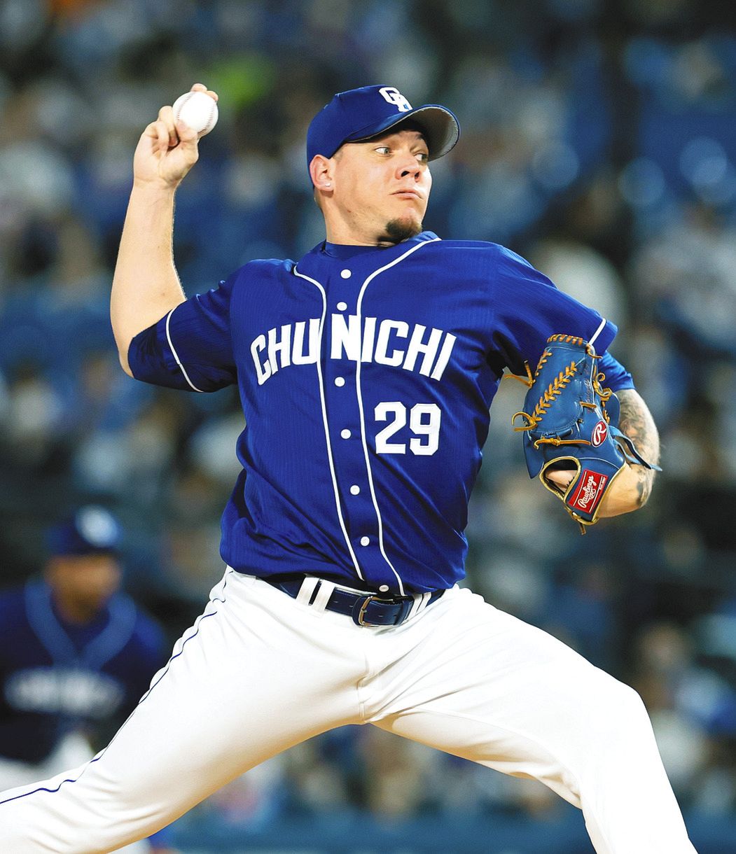 『最優秀中継ぎ』確定のロドリゲス「うまく適応できた」救援転向1年目で45HP【中日】：中日スポーツ・東京中日スポーツ