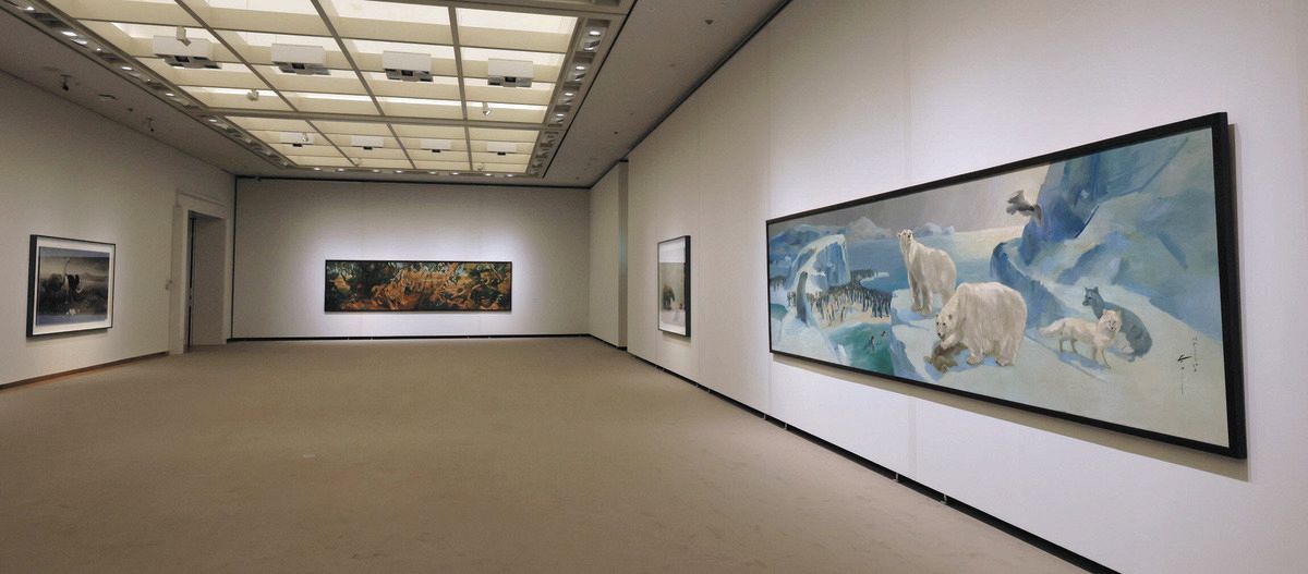 宮本三郎　油彩画　佳作 宮本三郎 中村琢ニ 油彩画 2点佳作 - メルカリ