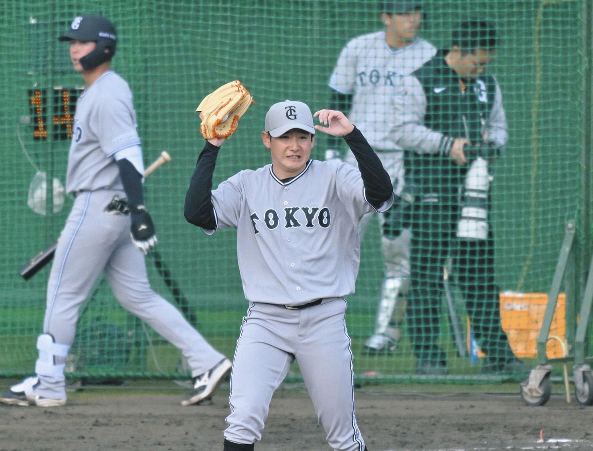一番、良かった」 巨人ドラ1・竹丸和幸、初ライブBPで無安打投球