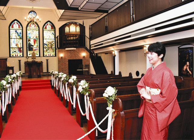 金澤モリス教会 再び挙式を つば甚 得意分野で活用 北陸中日新聞web