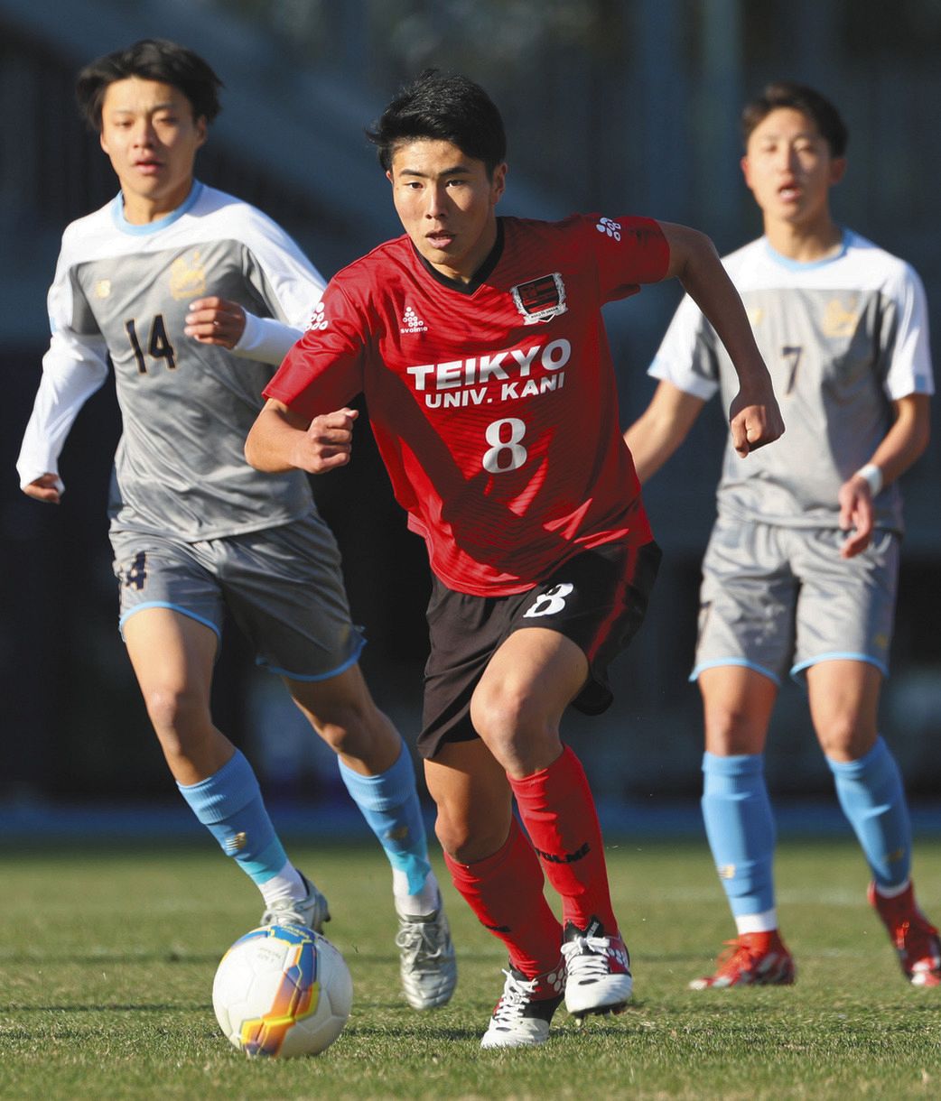来季J1湘南内定の鈴木淳之介が2アシスト 帝京大可児が4発快勝で初戦