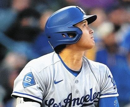 大谷翔平、ついに今季初盗塁…ドジャース移籍後では最遅 第1打席は一