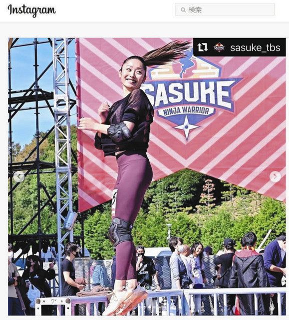 写真】SASUKE参戦を発表した安藤美姫：中日スポーツ・東京中日