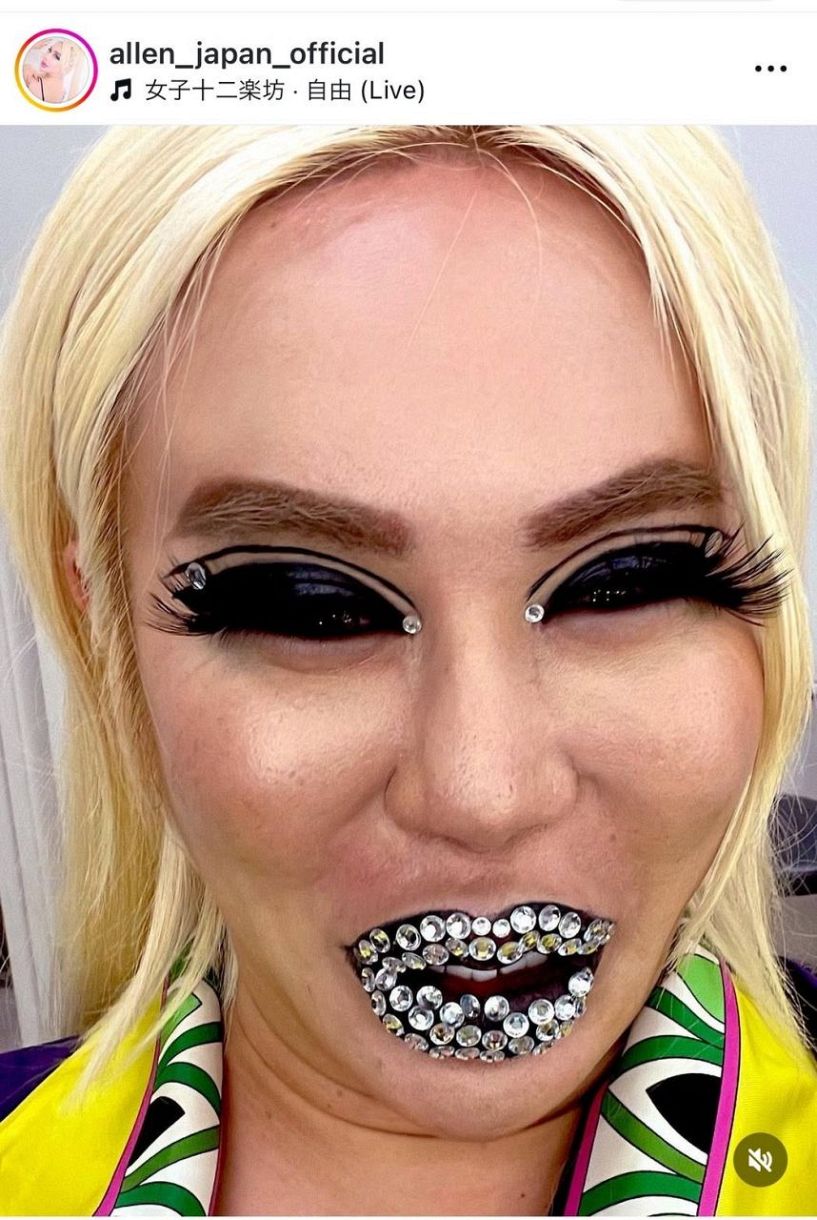 実際の投稿】アレン様、「またもや斬新」豪華で豪快なドアップ：中日