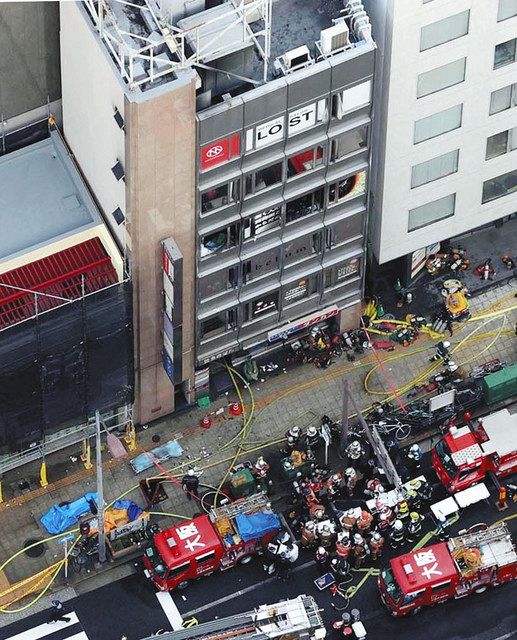 すぐ行く 頑張れ 叫ぶ消防士 大阪のビル火災 緊迫の現場 中日新聞web