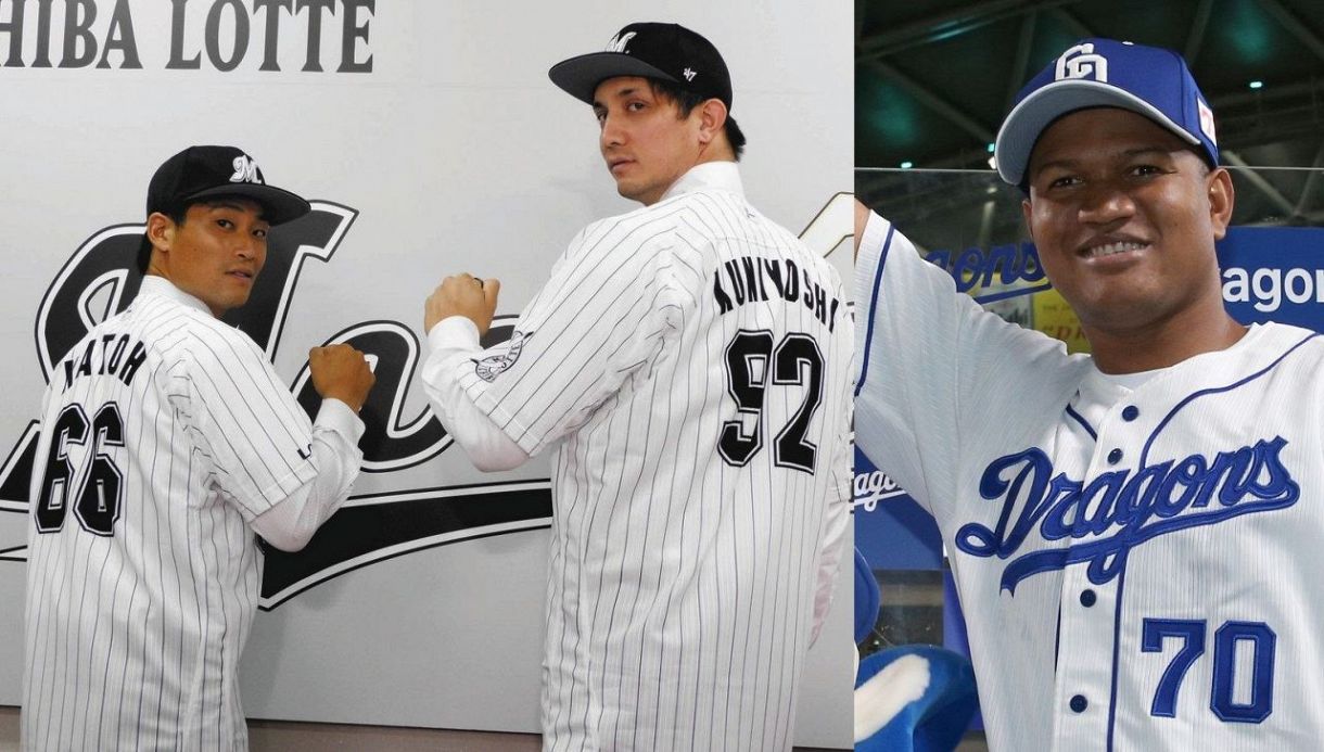 ロッテ ヨシ ユウキ 加藤同士 に Npb経験投手 シーズン中異例の3日連続の選手補強 中日スポーツ 東京中日スポーツ