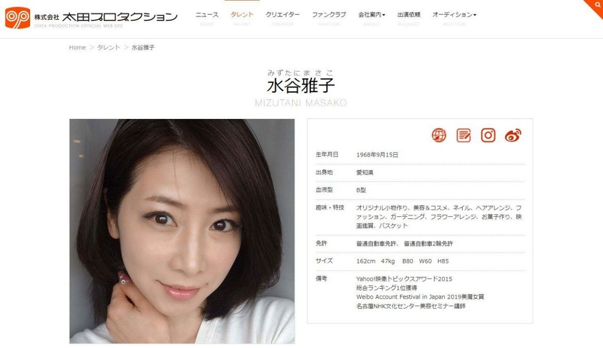 55歳の元祖美魔女・水谷雅子、さすがの美肌に「ほんとに綺麗」感心する ...