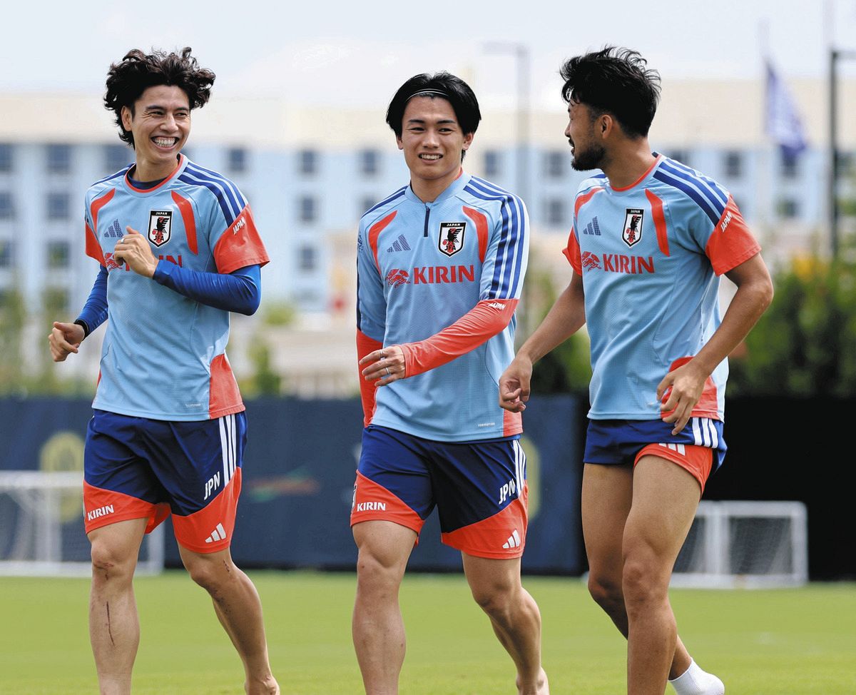 日本代表・上田綺世、ブラジル戦へ「世界での現在地を示す相手として