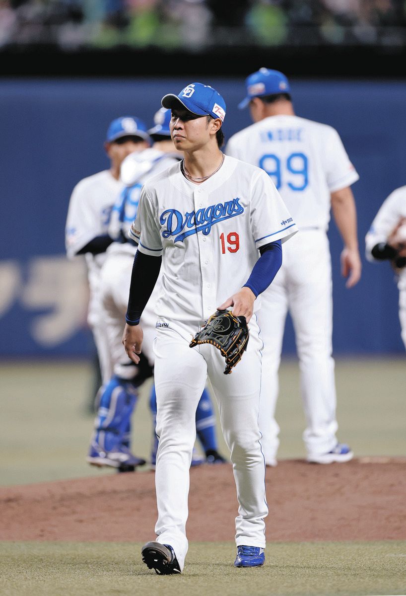 中日・高橋宏斗、志願の中5日登板も今季最短KO「チームに迷惑をかけて