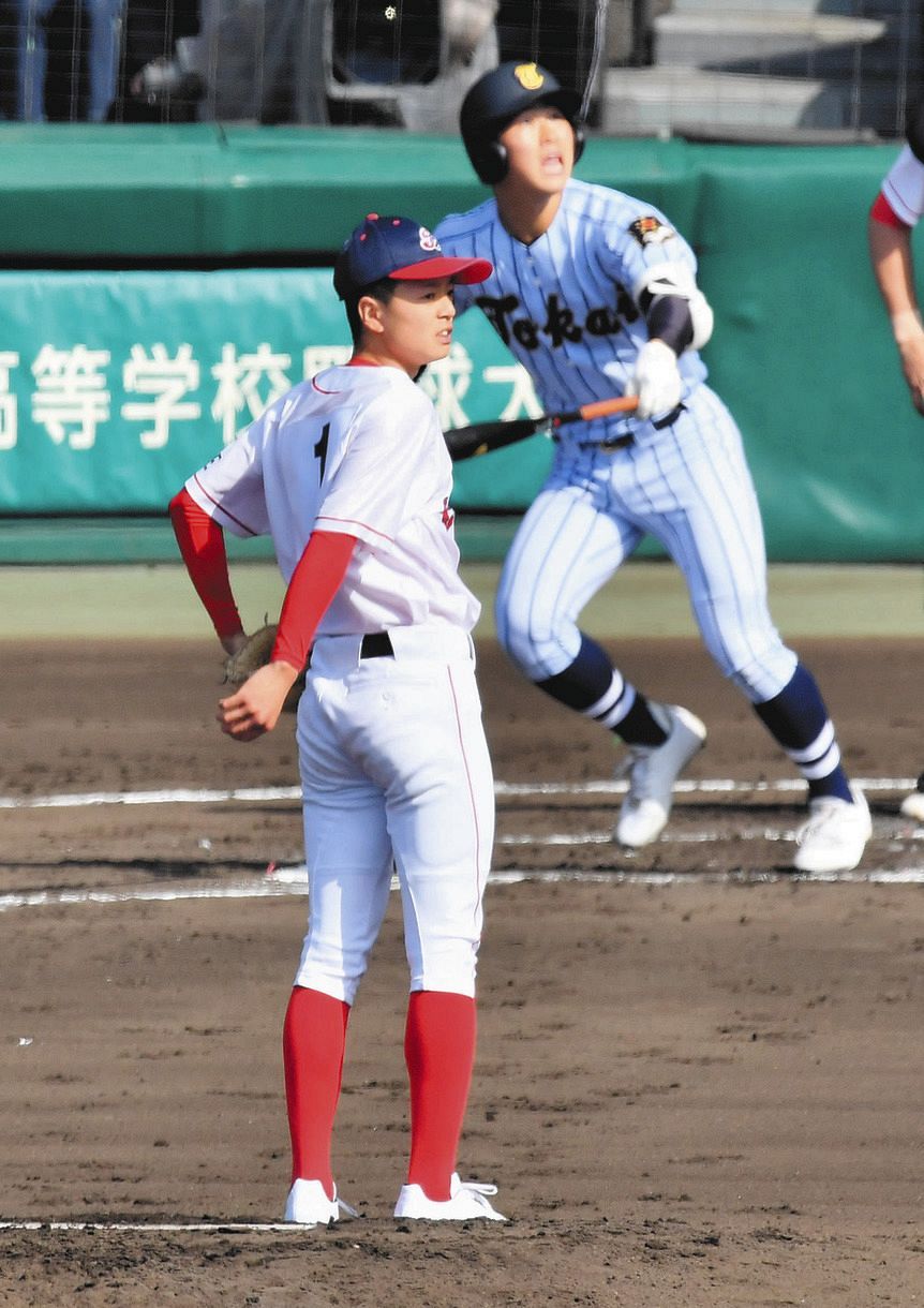 聖カタリナ学園 桜井頼之介 東海大菅生に大会第1号 センバツ800号献上 不動エースも序盤につまずき 中日スポーツ 東京中日スポーツ