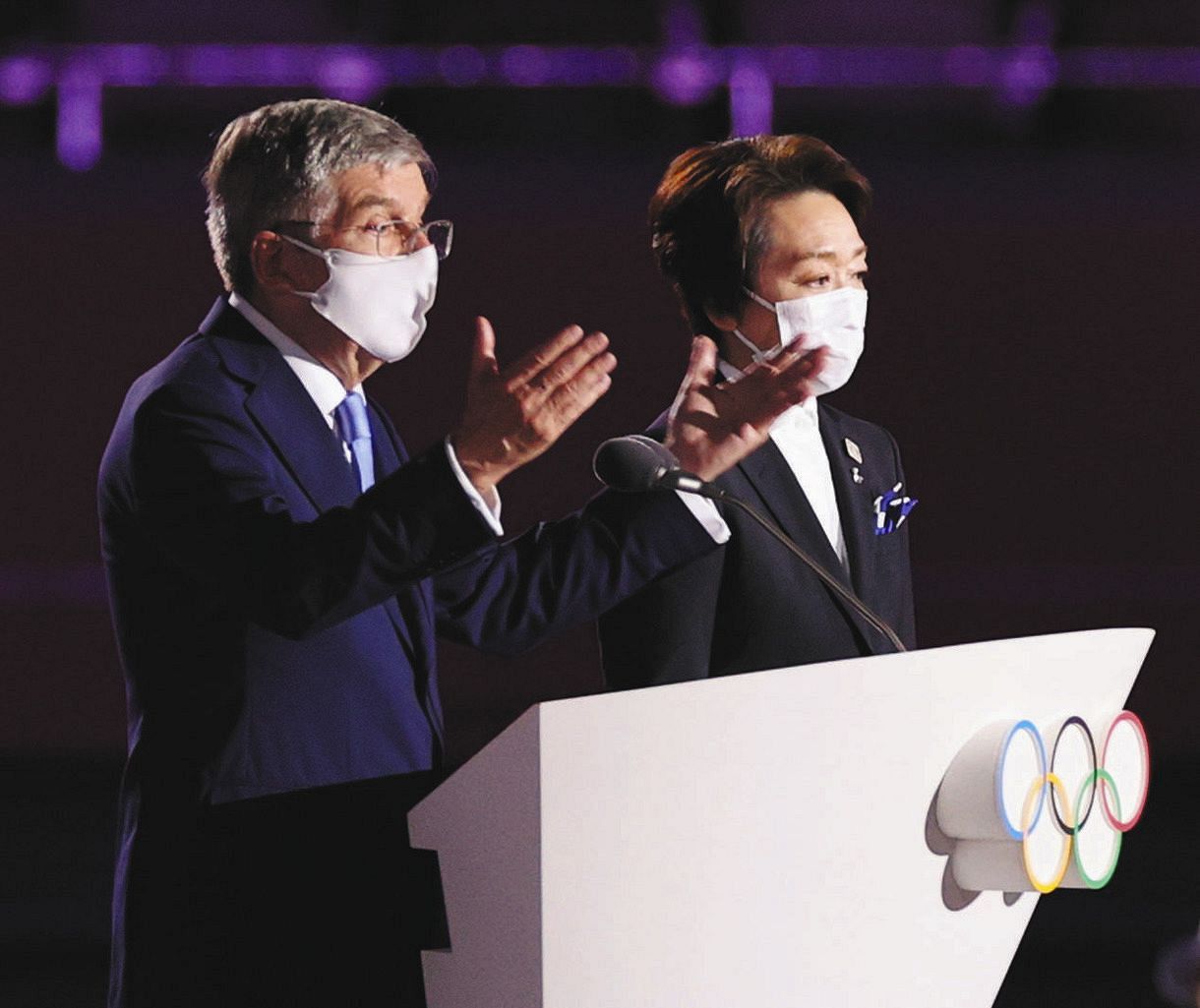 Iocバッハ会長 13分 あいさつに 長いっす 校長の朝礼なら 生徒が10人ほど倒れる 東京五輪 中日スポーツ 東京中日スポーツ