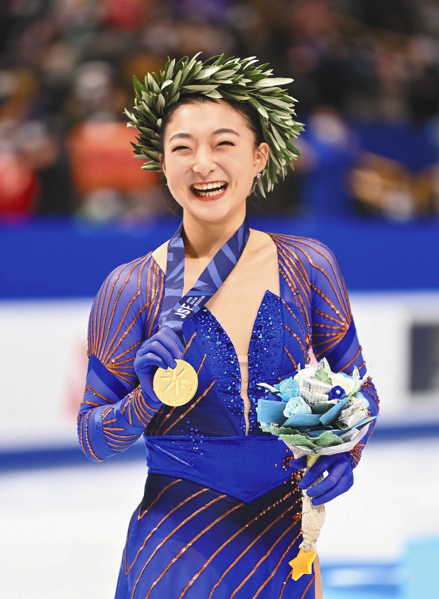 女子フリー順位確定 坂本が優勝、樋口が２位、17歳河辺が３位に 